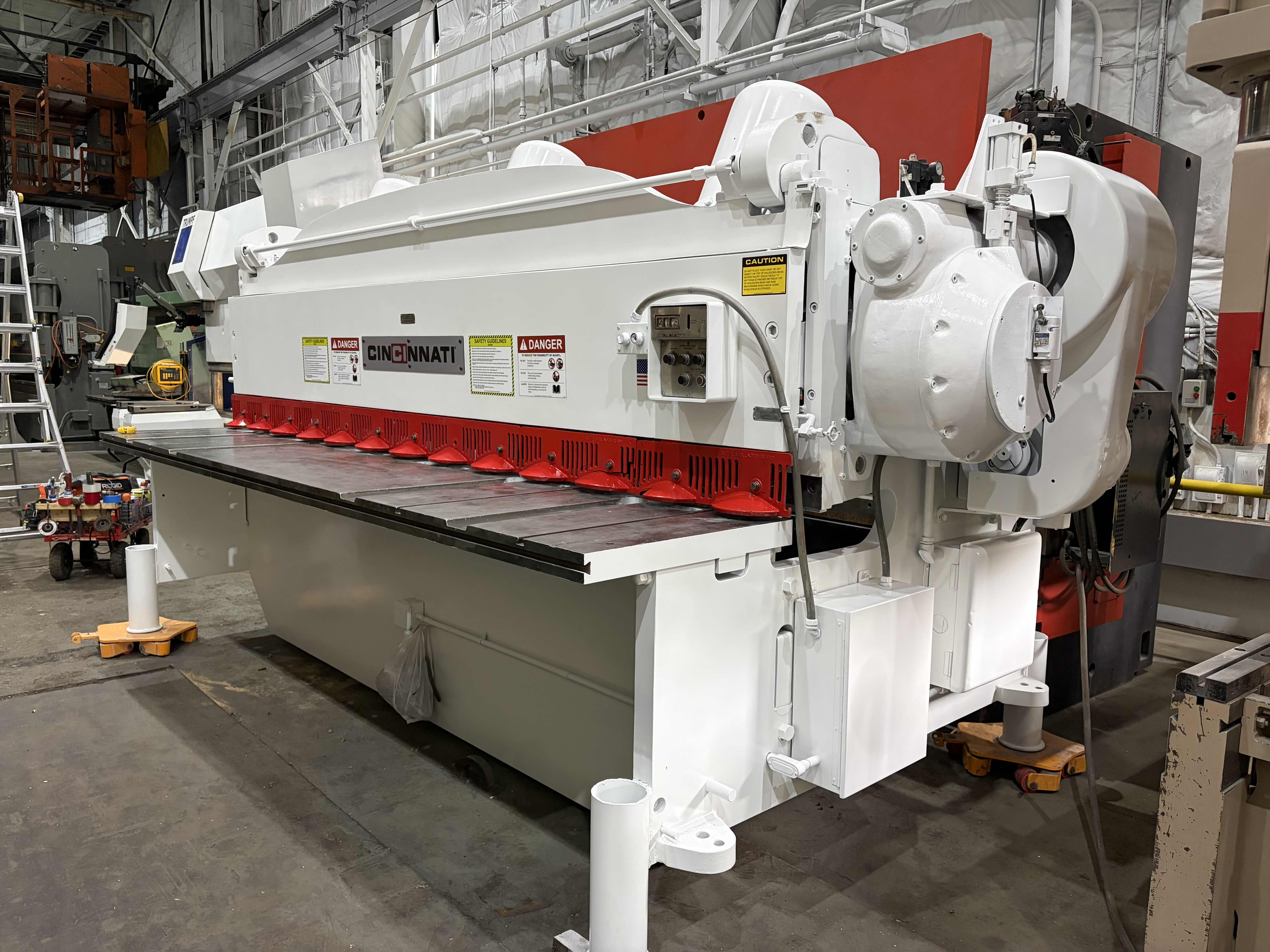 3/8” X 12’ Cincinnati Model 2512 Mechanical Power Squaring Shear
